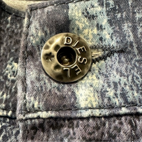 Diesel Women’s Livier -Sp Super Slim Jegging Low Waist Sz.26 Edgy Rock Sleek - Picture 10 of 12